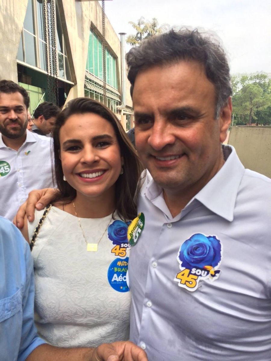 Mariana muito articulada foi indicada para vice presidencia do PSDB pelo Senador Aécio Neves